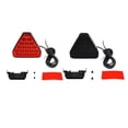 thumbnail image 6 of Dickly Generic LED Car Brake Light Easy Installation Universal Waterproof Blinking Tail Red Shell, 6 of 9