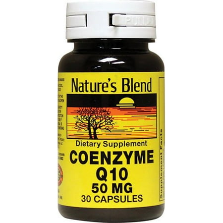 30ct Capsule - Nature's Blend COQ-10 Capsules, 50mg, 30ct