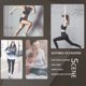 thumbnail image 3 of Leggings de yoga de cintura alta Rayas reflectantes nocturnas Pantalones para correr Ropa deportiva (M) Tmvgtek Para Estrenar, 3 of 9