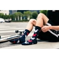 thumbnail image 6 of Men's Cotton Colorful Funky Crew Socks 3-Pack, 6 of 7