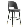 thumbnail image 2 of Modway Rouse Performance Velvet Bar Stool, Multiple Colors, 2 of 3
