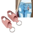 thumbnail image 1 of Almacenamiento Seguro Y Conveniente, Uso Versátil, Diseño Elegante Y Duradero, Soporte Para Inhalador De Asma De 2 Piezas, Cuero De PU, Fácil De Colocar Con Clip De Mosquetón,, 1 of 7