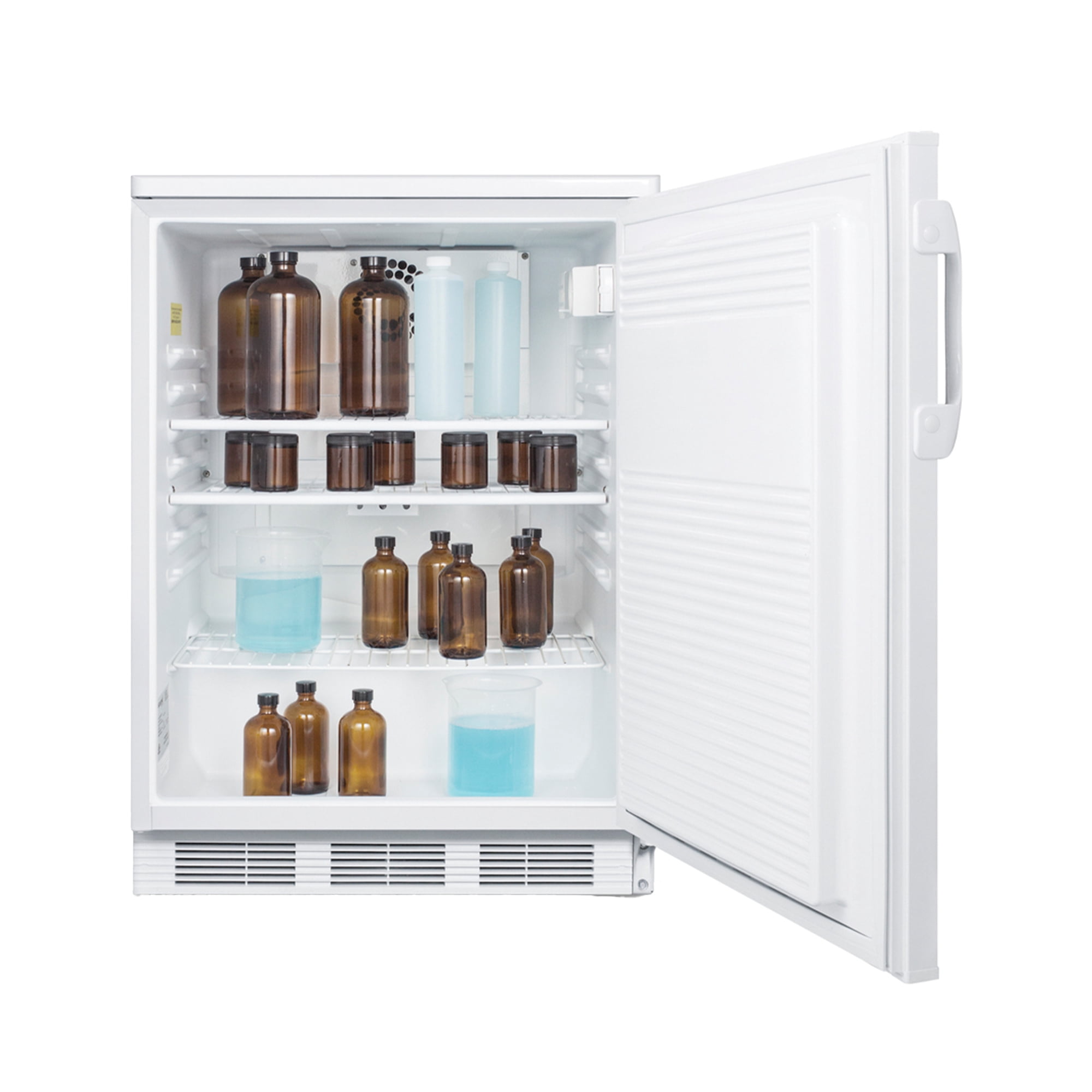 Accucold 24 Inch Refrigerator, 5.5 cu.ft., Undercounter, Commercial, General Purpose Medical, White - FF7LWGPC