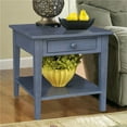 thumbnail image 3 of International Concepts Solid Wood Spencer Gray End Table, 3 of 12