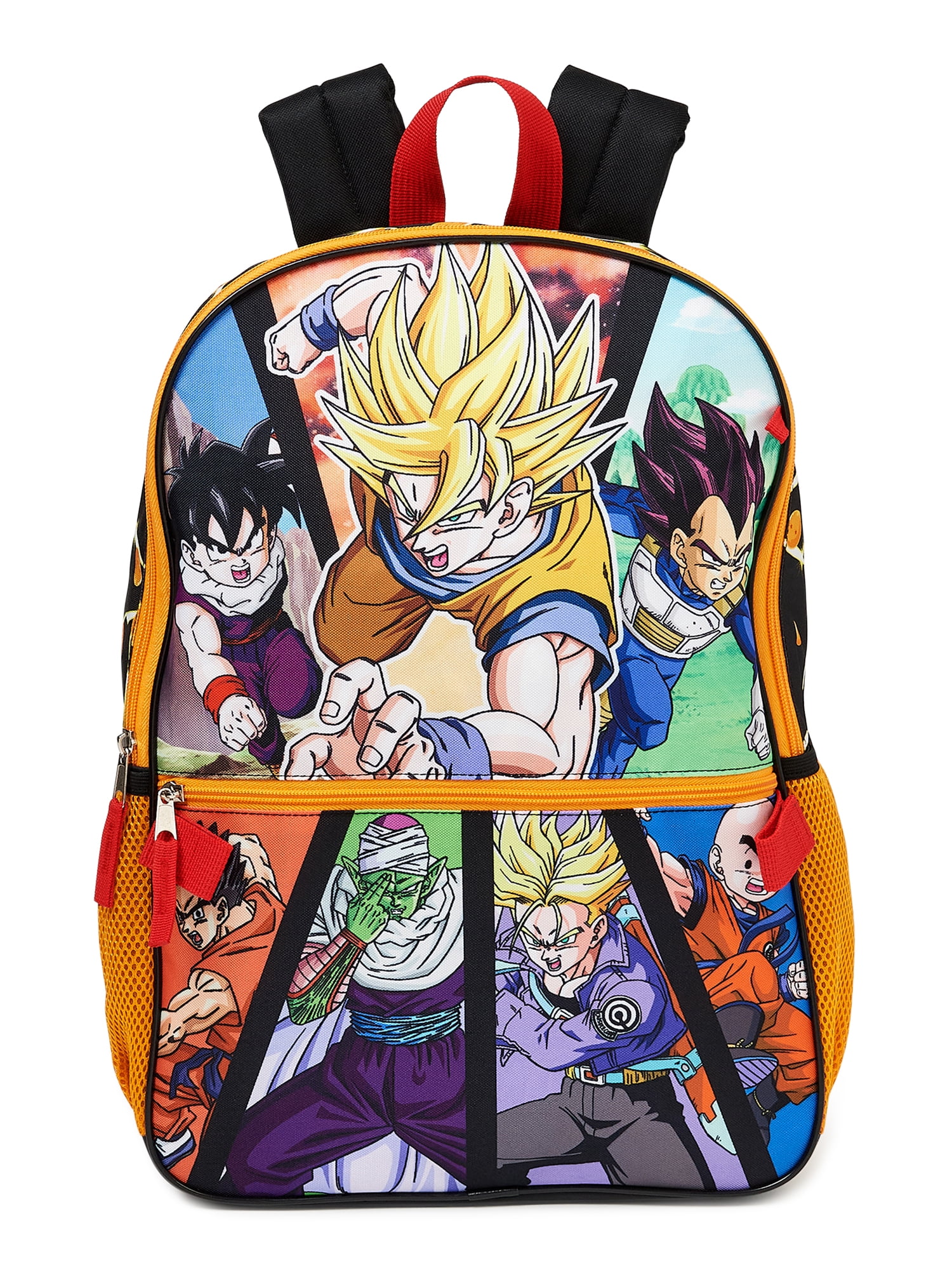 Cartoon Dragon Ball GOKU Backpack 3 Pieces School Bag Pencil Bag Shoulder  Bag Sets For Boys Teenagers