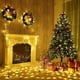 thumbnail image 5 of Luces Led de Navidad, 8Modos de Iluminación Luces para Exterior Jardin, Guirnalda de Luces Enchufe de Extremo a Extremo para Interior, Navidad, Fiesta, Patio (Blanco Calido, 50M/500LED, 5 of 5