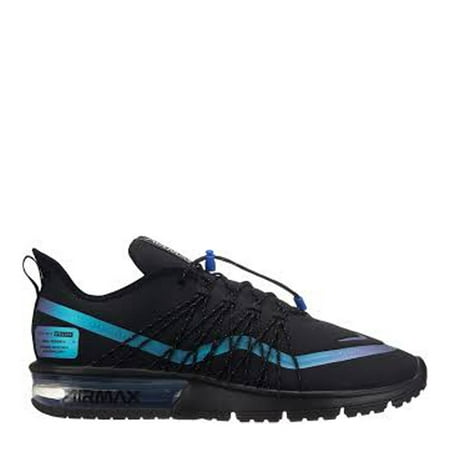 

Nike Air Max Sequent 4 Utility Throwback Future Women/Adult shoe size 8 Casual AV3236-005 Black/Racer Blue-Thunder Grey