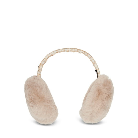 Madden NYC Women's Boucle Trim Earmuff Warm