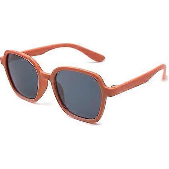 kids polarized sunglasses retro square frame sunglasses UV400 protection vintage eyewear for girls boys