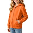 thumbnail image 6 of StSilkitty Hoodies for Boys Girls Zip up Long Sleeve Hooded Jacket with Pockets Fall Winter Lightweight Fashion Clothes, 6 of 7