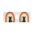 thumbnail image 7 of Yayeee Faucet Mat for Kitchen Sink 14.7" Diatomite Long Splash Guard Pad, Black Cat Rainbow, 7 of 7