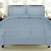 7 Piece Bed-In-A-Bag Down Alternative Comforter & Sheet Set Full Misty