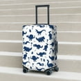 thumbnail image 6 of Fuzoiu Cute Cartoon Dinosaurs Print Suitcase Cover,Washable Luggage Covers for Suitcase,Elastic Luggage Protector Cover,Scratch Resistant Travel Suitcase Covers-Large, 6 of 7