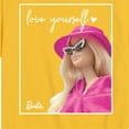 thumbnail image 3 of Barbie - Love Yourself - Toddler And Youth Short Sleeve Graphic T-Shirt, 3 of 5