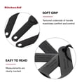 thumbnail image 4 of Kitchenaid Universal Measure Cup Spoon Set in Black, 4 of 9