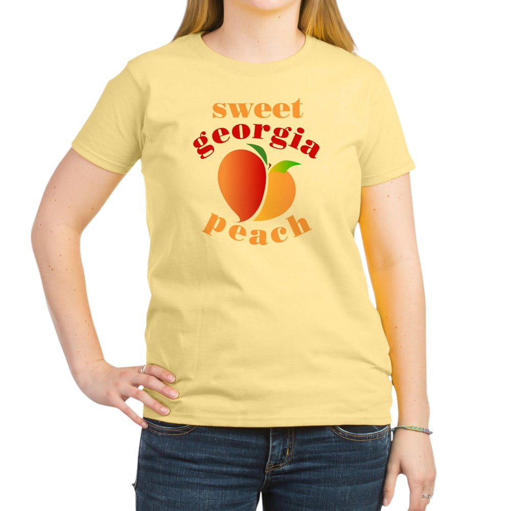 CafePress Sweet Peach T Shirt Women's Classic TShirt