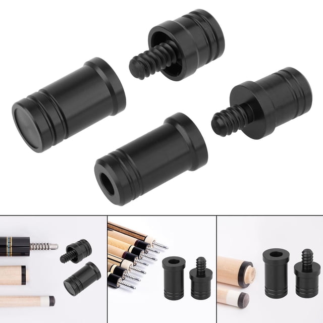 2 protectores de juntas para taco de billar, herramientas de punta de taco de billar, accesorios, tapas de juntas, equipo de protección para el cuidado de tacos para 3 8x10 22x55mm 22mmx61mm shamjiam none