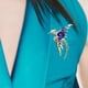 thumbnail image 5 of Broche para mujer Hugo colgantes de joyería estilo chino, 5 of 7