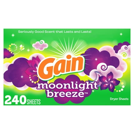 UPC 037000813866 product image for Gain Fabic Softener Dryer Sheets  Moonlight Breeze  240 Count | upcitemdb.com