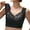 Black, variant on Plus Size Wireless Bra for Women Full Coverage Comfortable Support Everyday Wear Seamless T Shirt Bra No Underwire Lift Posture Correcting