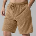 thumbnail image 2 of Men's Casual Shorts Shorts with Pockets for Men Parish Mens with Pockets Born Primitive Mens Button Men's Running Lounging Linen for Men Memory Basketball Brown 3XL, 2 of 9