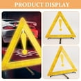 thumbnail image 3 of CTIRCHIU Foldable Reflective Roadside Safety Kit Triangle Warning Sign for Car Inspection and Emergency Parking, 3 of 8
