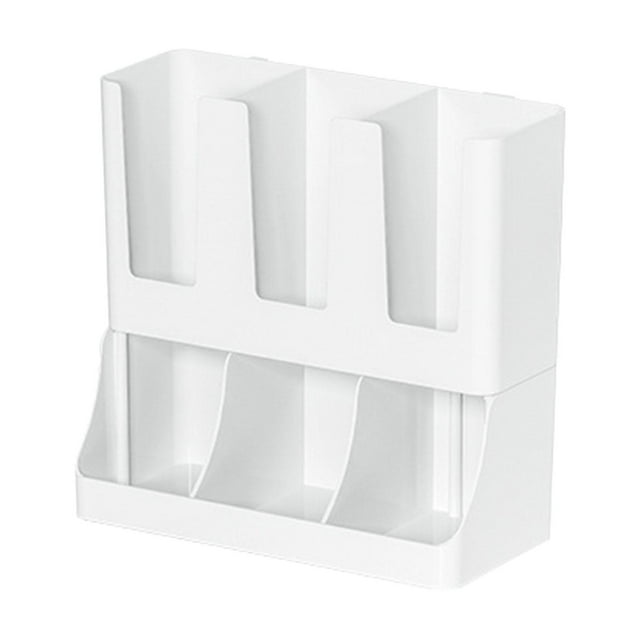 Organizador para estación de café, soporte para cápsulas, soporte para tazas, cesta de almacenamiento de pared para accesorios de barra de café