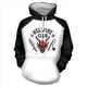thumbnail image 2 of Sudadera con capucha holgada con estampado digital 3D de Stranger Things 4 para hombre y mujer, serie Hawkins Club, varios colores y tallas., 2 of 5