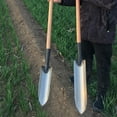 thumbnail image 1 of WRITWAA Dirt Turning Tool Heavy Duty Garden Digger Steel 1Pcs for Yard Work, 1 of 8