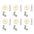 thumbnail image 1 of Bandeja de fibra Doll Joint Cotter Pin Joint, 24 mm, 20 juegos, 1 of 9