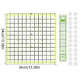 thumbnail image 3 of Zecic Acrylic Quilting Ruler Fabric Cutting Ruler Sewing Ruler Patchwork Ruler, 3 of 5