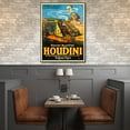 thumbnail image 3 of 36" x 48" Master Mystifier Houdini Vintage Magic Poster Wall Art, 3 of 4