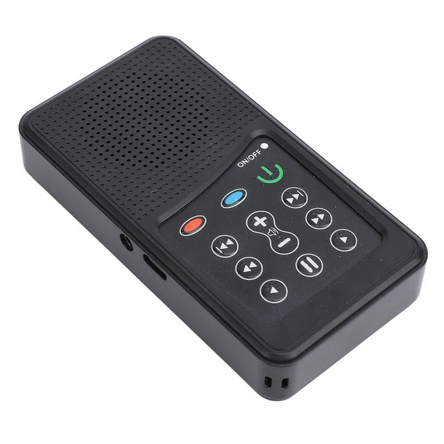 Scripture Audiobook Player, Solar Powered Portable Sound Scripture Reader 900mAh Battery Powered Intelligent Electronic Bible Player with 4G Capacity