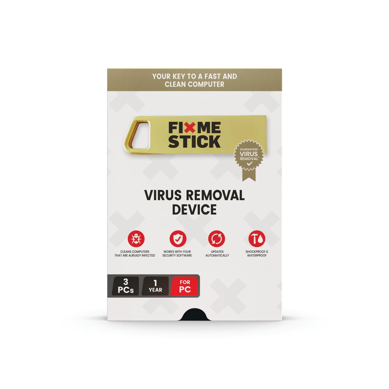 FIXMESTICK The FixMeStick Virus Removal Device | 3 Users - Walmart.com