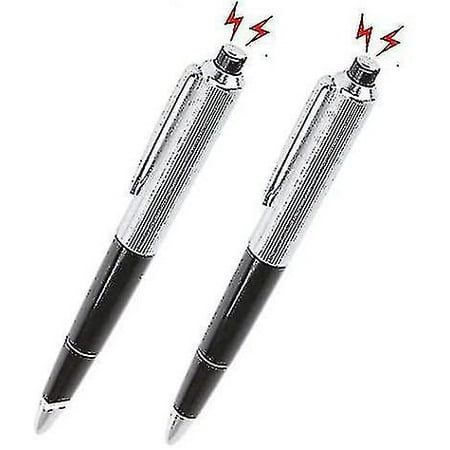 2pcs Shocking Pen Fun Toy Joke To Friend Electric Shock Pencil Trick