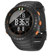 A ALPS Men Digital Watch Sports Watches Waterproof Outdoor Chronograph Wrist Watches for Men with LED Back Ligh/Alarm/Date
