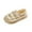Beige, variant on Womens Comfy Fleece Lined Slippers Quilted Puffer Upper Cushioned Platform Sole Warm Indoor Outdoor House Shoes