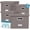 Grey, variant on Collapsible File Box Storage Organizer with Lid - Decorative Linen Filing & Storage Office Boxes – Hanging Letter/Legal Folder – Home Office Bins Cabinet – Grey Container - 1 Pack