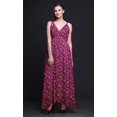 thumbnail image 5 of Bimba Robe Longue à Imprimé Floral pour Femmes, Bretelles Spaghetti, Col en V, Maxi, Tenue de Plage - XX-Grand, 5 of 5