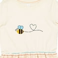 thumbnail image 4 of Inktastic Cute Flying Bumble Bee Girls Toddler Dress, 4 of 5