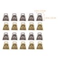 thumbnail image 2 of CUITING 20 Mini Cowbell Jingle Bell Charms for DIY Jewelry Making, 2 of 3