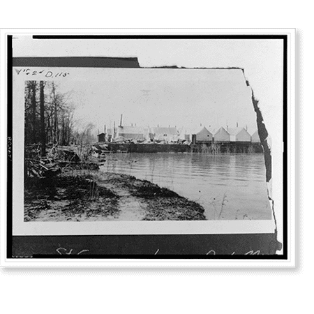 Historic Print, Lower St. Francis Levee Dist. Mile. L.M.B.-2, 16" x 20"