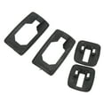thumbnail image 1 of Joint de Poignée de Porte, Kit de Joint de Poignée de Porte Noire en Caoutchouc Longue Durée 4Pcs pour III 3 Voitures, 1 of 8