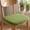 Green-Free Size/GN, variant on Velvet Stretch Dining Chair Seat Covers Thick Soft Elastic Chair Cushion Slipcover for Kitchen Dining Room Curved Seat Protector Washable