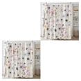 thumbnail image 1 of Cortinas de ducha a prueba de agua Bewildely YL456-6 180 cm * 180 cm 2piezas color agua, 1 of 6
