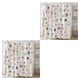 thumbnail image 1 of Cortina de ducha Inteprter Flores color beige 180cm x 180cm, 1 of 6