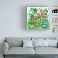 thumbnail image 3 of Wendy Edelson 'Gardenscape 2' Canvas Art, 3 of 4