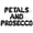 Black, variant on Letter Balloons - PETALS AND PROSECCO 16" Inch Alphabet Letters Foil Mylar Balloon Bachelorette Party Banner (Blue)