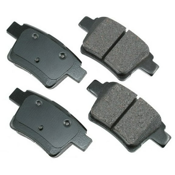 Akebono PRO-ACT Ultra-Premium Brake Pad Set, Ceramic Fits select: 2008-2009 FORD TAURUS, 2005-2007 FORD FIVE HUNDRED