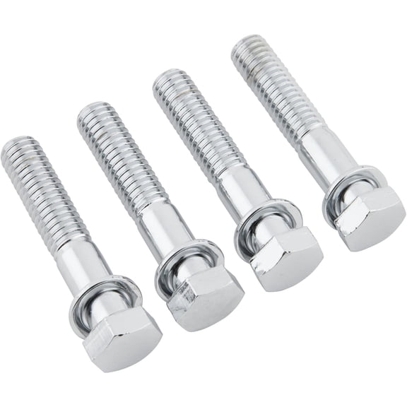 Speedway Motors King Chrome SBC Long Water Pump Bolt Kit Includes Premium Chrome-Plated 2-Inch Steel Bolts for SBC Engines, Durable RH Thread Hardware